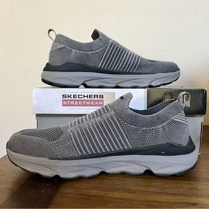 Skechers Men’s Jenko Slip On Shoes Charcoal Size 12